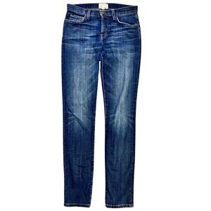 Current/Elliott The Traveler Loved Slim Straight Jeans Blue Wash Size 26